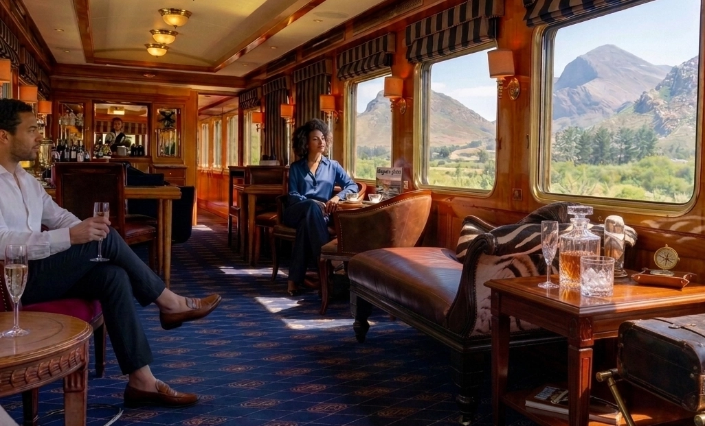 Blue Train Train Journey